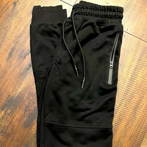 American Tall French Terry Joggers, Black, Size Small